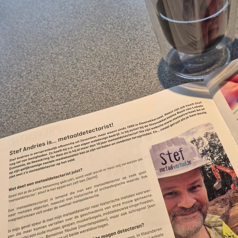 In December 2024 was ik Inwoner van de Maand in het gemeentelijk infoblad